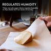 Formaticum 15-Pack Cheese Storage Wax Coated Paper - Porous Wax Sheets From France - Keep Cheese or Charcuterie Fresh - Professional Grade Cheese Paper for Wrapping Cheese - 11 x 14 view 4