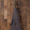 Now Designs Pinstripe Chef's Apron, Pinstripe Granite Gray, 28 x 32 inches view 3