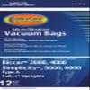 EnviroCare Replacement Micro Filtration Vacuum Cleaner Dust Bags made to fit Riccar 2000, 4000 and Vibrance Series. Simplicity 5000, 6000 and Symmetry Type A 12 pack view 2