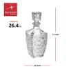 Bormioli Rocco Dedalo 26.4 oz. Decanter with Stopper view 3