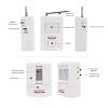 Dog Barking Alarm Motion Detector,Pir Wireless Human Body Walking Sensor Doorbell Door Security Alert System Device for Home or Office Burglar Deterrent (1Sensor + 1Receiver, White) view 3