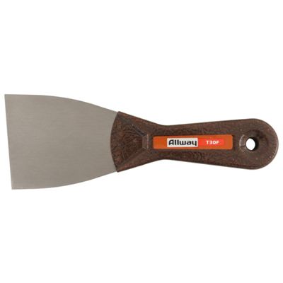 Allway Tools 3-Inch Stiff Steel Metal Wall Scraper