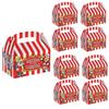 Fun Express Circus Big Top Treat Box - Carnival Party Supplies- VBS Vacation Bible School Supplies/Decor - Set of 12 view 1