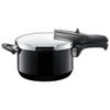 Silit Sicomatic T-Plus Pressure Cooker 4.5L Without Insert  22 cm Black Made in Germany Inside Scale Silargan Functional Ceramic Suitable for Induction Hobs view 1
