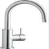Elkay LK7921SSS Allure Single Hole Kitchen Faucet with Lever Handle, Satin Stainless Steel view 1