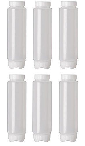 6 Pack FIFO 16 oz. Squeeze Bottles