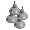 Weston French Fry Suction Cup Feet (4 pcs),gray view 1
