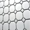 Squarefeet Depot Retro White Octagon Porcelain Floor and Wall Mosaic Tile, 11.5" x 11.5", Matte view 2