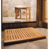 WholesaleTeak New Grade A Teak Wood 24" Door/Shower/Spa/Bath Floor Mat #WHAXFM view 3