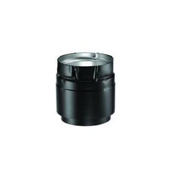 175313 3" Appliance Adapter Pellet Vent Black