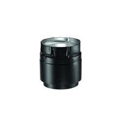 175313 3" Appliance Adapter Pellet Vent Black