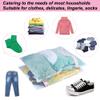 Vivifying Mesh Laundry Bags, 4pcs Durable Coarse Mesh Wash Bags with Zipper for Washing Machine, Delicates, Lingerie, Socks, Shoes and Stuffed Animals view 4