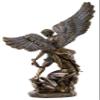 Top Collection Archangel St. Michael Statue - 14.5-Inch Saint Michael Defeating Lucifer in Religious Premium Cold-Cast Bronze Sculpture - Collectible Angel of Heaven Stepping on Demon Figurine view 3