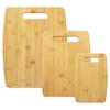 Totally Bamboo 3-Piece Cutting Board Set; 3 Assorted Sizes of Bamboo Wood Cutting Boards for Kitchen view 1