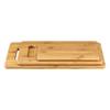Totally Bamboo 3-Piece Bamboo Cutting Board Set  Wooden Cutting Boards for Kitchen  Great for Chopping and Serving  Large, Medium & Small Sizes for Food Prep view 4
