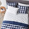 Eddie Bauer - Flannel Sheets Queen Size, Anti-Pilling & Wrinkle Resistant Cotton, Touchably Soft for All-Season Comfort - Bed Sheets with Matching Pillowcases & Fitted Sheet (Ski Slope White) view 3