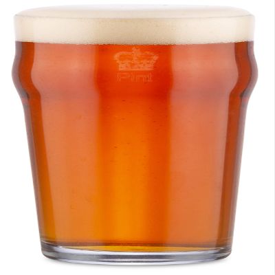 Authentic British Style Imperial Pint Glass with Etched Seal
