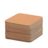 Thirsty Rhino Indah, Cork Coaster With Fiberboard Back, Natural Cork Finish, Set of 10 (Square) view 1