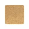 Thirsty Rhino Indah, Cork Coaster With Fiberboard Back, Natural Cork Finish, Set of 10 (Square) view 3