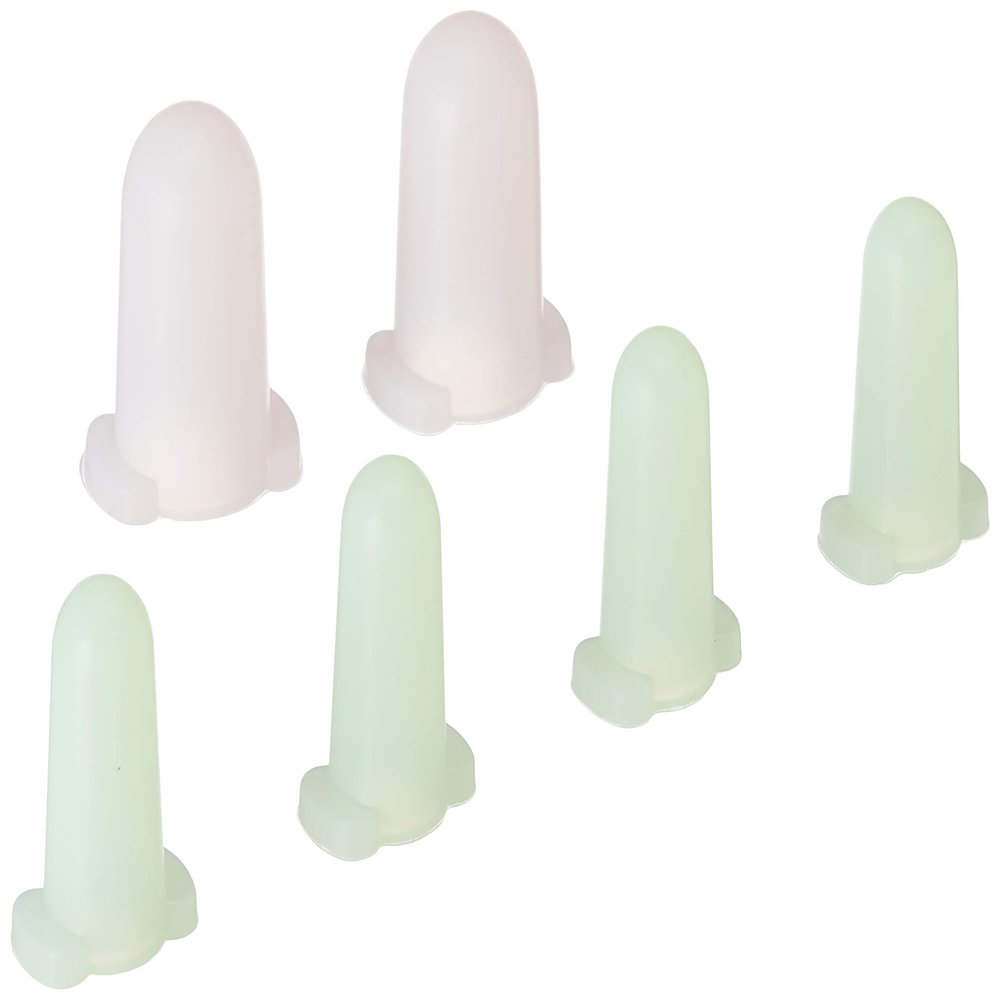Wilton Silicone Cake Decorating Frosting Tip Cover Set, 6-Piece