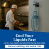 San Jamar Rapi-Kool Plus Cold Paddle for Chilling Soups, Stews, and other Hot Liquids, 64 Ounce Capacity view 4