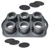 Norpro Nonstick 6 Cup Small Mini Cheesecake Muffin Cupcake Tart Quiche Pan New, 2in/5cm x 2in/7/5cm view 2