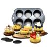 Norpro Nonstick 6 Cup Small Mini Cheesecake Muffin Cupcake Tart Quiche Pan New, 2in/5cm x 2in/7/5cm view 3