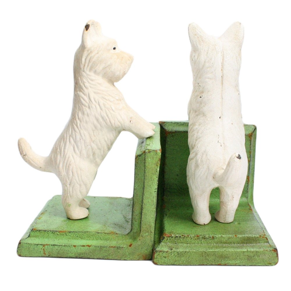 HomArt Standing Westie Bookend - Cast Iron