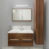 Nuvo Lighting SF77/194 Transitional Six Light Vanity in Chrome finish view 2