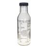 Kolder Salad Dressing Mixer Bottle with 8 Classic Recipes, Glass, 13-Ounce Capacity view 1