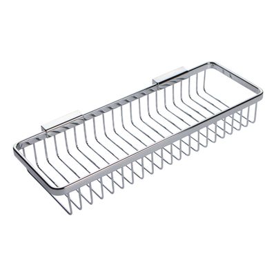 Ginger 552G/PC Hotelier Deep Shower Toiletry Basket, Polished Chrome