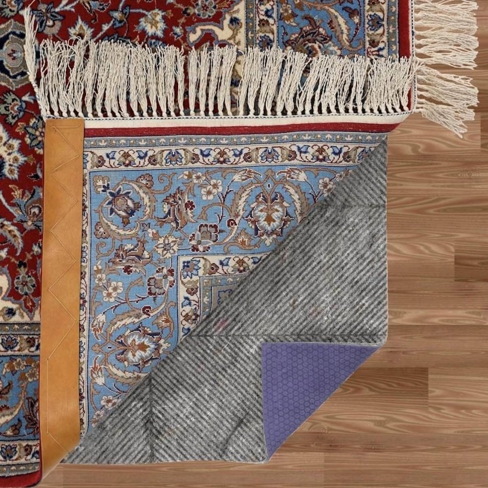 3'x5' Durahold Plus(TM) Felt and Rubber Rug Pad for Hard Floors - Includes Custom Cutting(see desc.) and RPFL (TM) Rug and Pad Care Guide