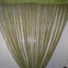 OctoRose Green Rayon String Curtain 40x110 view 1
