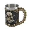 1 X Gothic Tribal Skull Tankard Coffee Mug Cup Creepy view 1