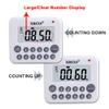 XREXS Digital Kitchen Timer Magnetic Countdown Up Cooking Timer Clock view 2