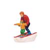 Lemax Village Collection Father & Son Skiing # 62169 view 1