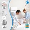 National Allergy 100% Cotton Twin Mattress Encasement 39x75x9, Hypoallergenic, Dust Proof Zippered 6-Sided Cover, Breathable, Noiseless Natural Cotton, AAFA & Oeko-TEX Certified view 3