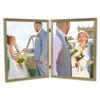 Lawrence Frames Bead Border Design, 8x10 Double, Satin Gold view 1