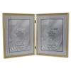 Lawrence Frames Bead Border Design, 8x10 Double, Satin Gold view 2