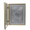 Lawrence Frames Bead Border Design, 8x10 Double, Satin Gold view 3
