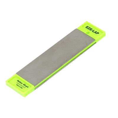 EZE-LAP DD6SF/F 2 by 6 Double Sided Diamond Sharpening Stone SF/F, Non Skid Pad Included