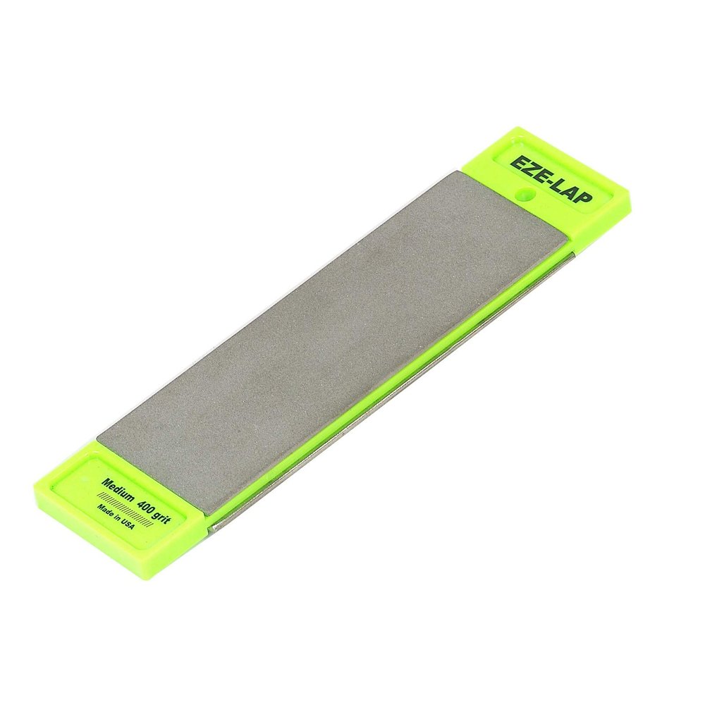 EZE-LAP DD6F/C 2 by 6 Double Sided Diamond Sharpening Stone F/C, Non Skid Pad Included