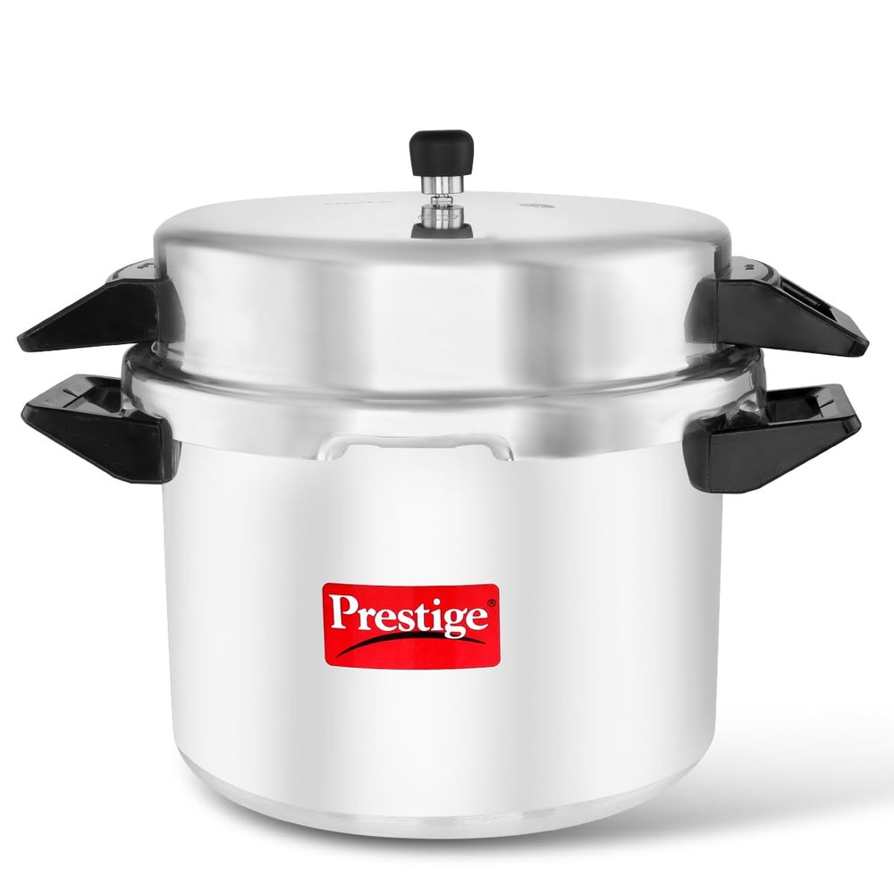 Prestige Popular Aluminium Pressure Cooker, 20 Liters