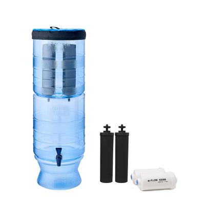 Berkey Light with 2 Black Filters and 2 Fluoride Filters