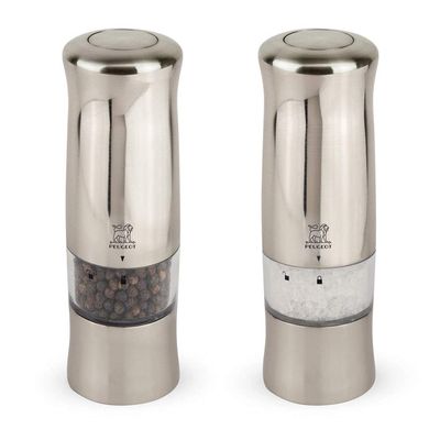 Peugeot Zeli Electric Salt & Pepper Mill Set