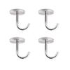 FYTRONDY Stainless Steel Screws Mount Ceiling Hooks, Coat Hanger (2 INCH, 4 Pack) view 1