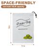 Potato & Onion Sprout-Free Vegetable Storage Bags - White view 2