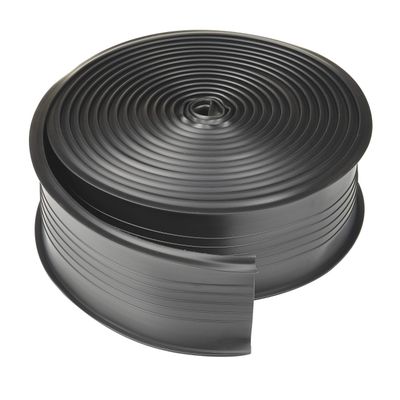 Frost King RV18 Vinyl Garage Door Bottom Weatherseal Replacement, 2-3/4" x 1/8" x 18 ft, Black