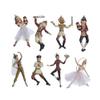 Kurt Adler W20229 2.75" Polyresin Nutcracker Suite Miniature Ornament Set, 8 Pieces view 2