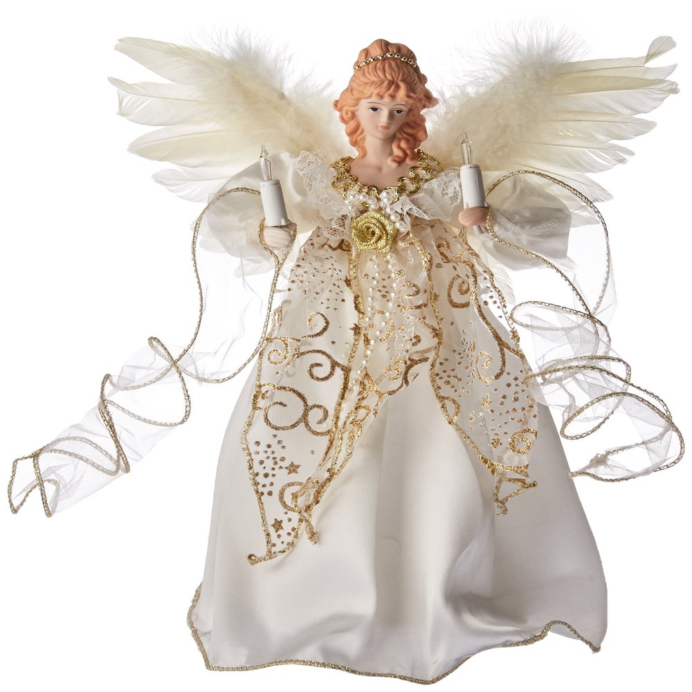 Kurt S. Adler UL2146 Illuminated Angel Treetop
